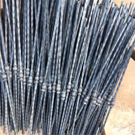 Wrought Iron Picket Baluster Decorative Wrought Iron Stair Part Cast Ornamental Iron Forged Picket