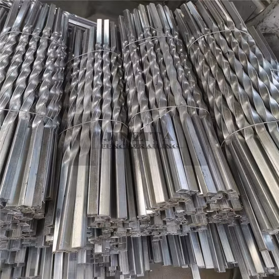 Wrought Iron Picket Baluster Decorative Wrought Iron Stair Part Cast Ornamental Iron Forged Picket