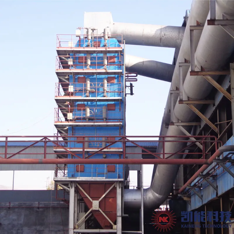 Fornecimento de fábrica Sistema de caldeira de recuperação de calor residual de forno de silício industrial
