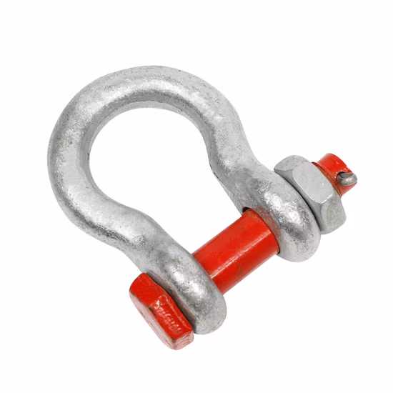 Equipamento de hardware de aço forjado (equipamento, manilha, esticador, parafuso de olhal, gancho de olhal)